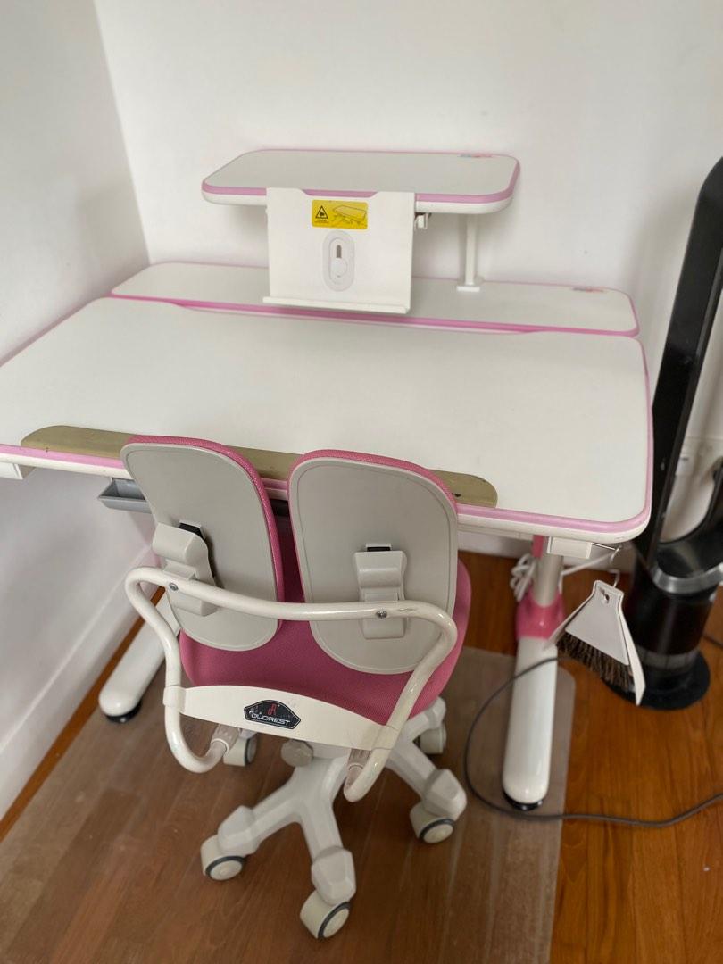 Ergonomic Study Table and Chair, Furniture & Home Living, Furniture