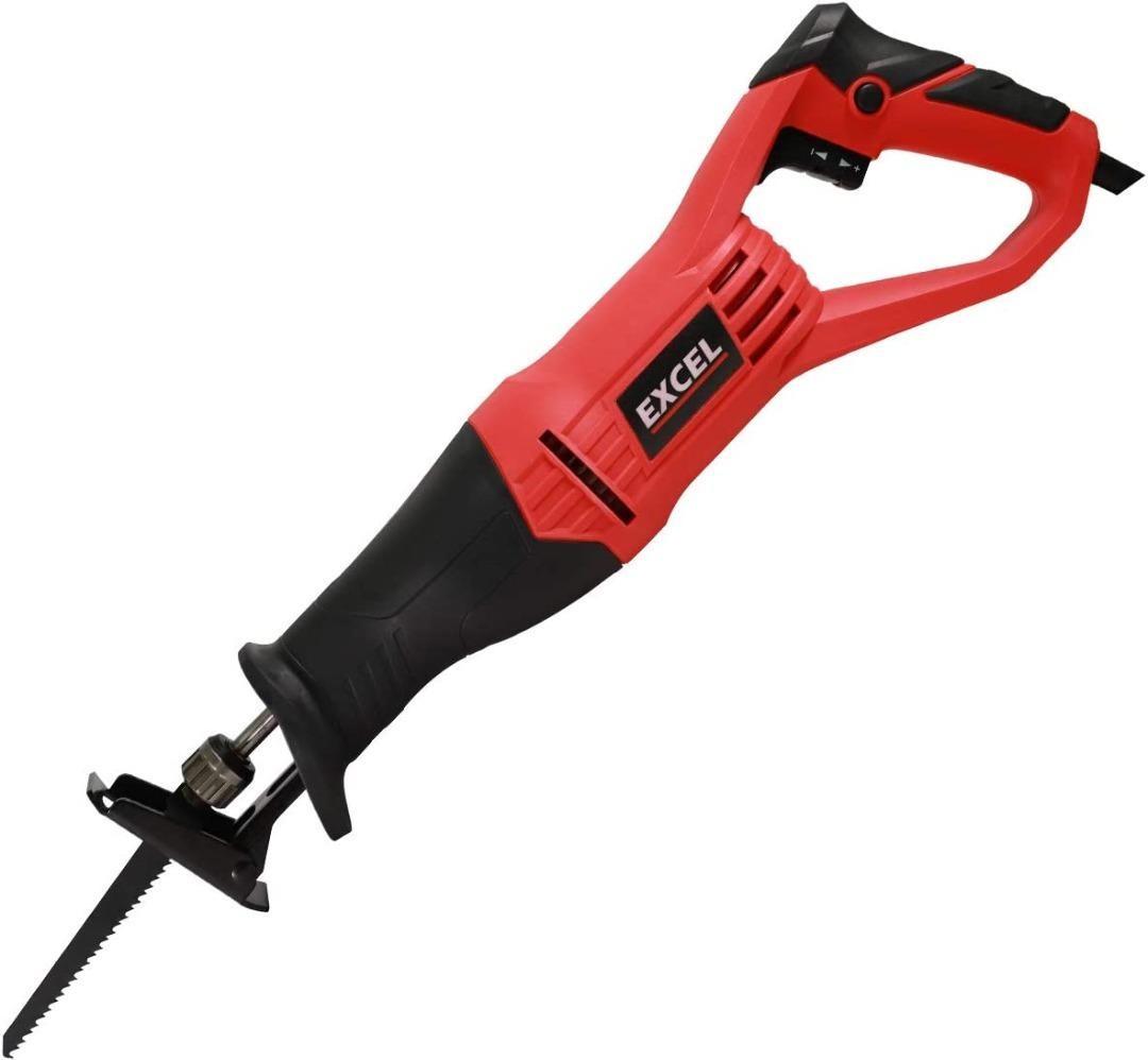 Excel Quick Change Reciprocating Saw 800W/230V 50Hz with 2m Wire, BS