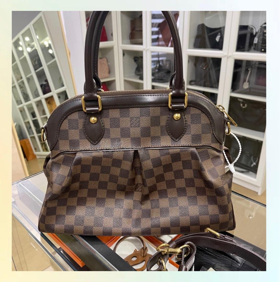 Authentic LV Trevi PM Damier Ebene, Luxury, Bags & Wallets on Carousell