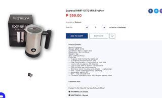 Expressi MMF-017E Milk Frother