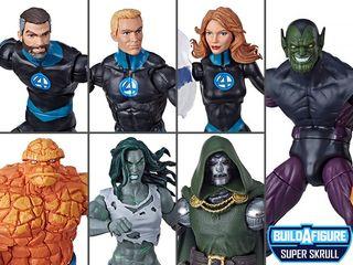 Fantastic Four Marvel Legends Wave - 6 Figures (Super Skrull BAF)