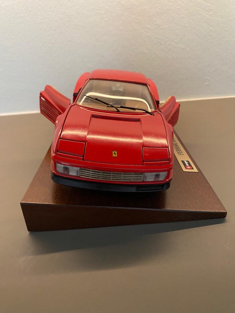 Burago 1:18 - Ferrari Testarossa 1984 - Fabriquée En Italie (Sans Boîte)