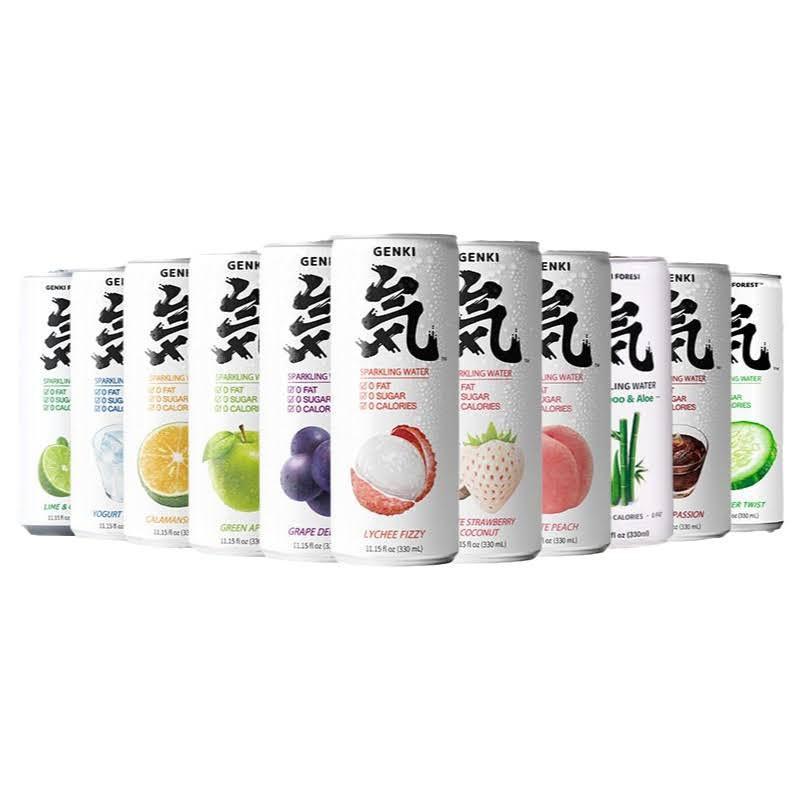 Flash Sale! Genki Forest Sugar Free Sparkling Water (Zero Calories) 6 x