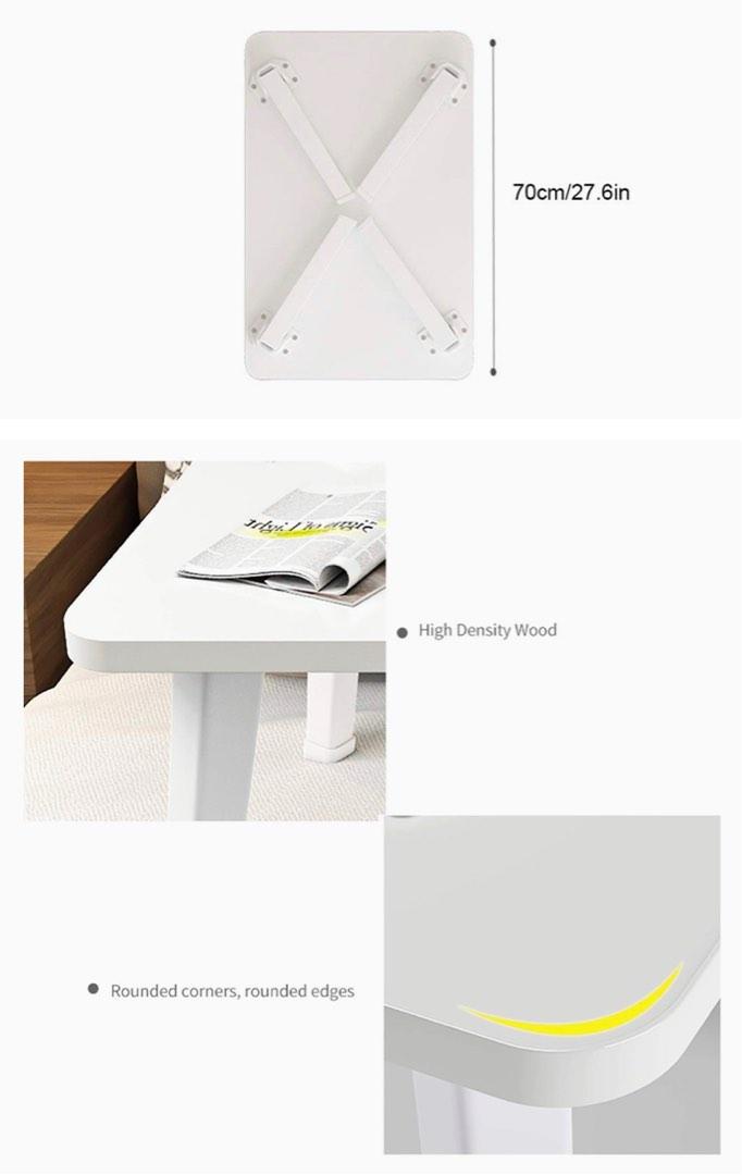 Foldable Table (work/bed table with cup holder) , Furniture & Home Living, Furniture, Tables
