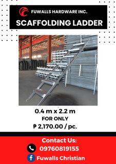 FOR SALE SCAFFOLDING LADDER