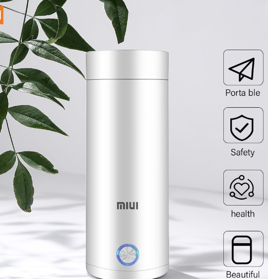 XIAOMI Miui Portable Electric Kettle Thermal Cup Coffee Travel