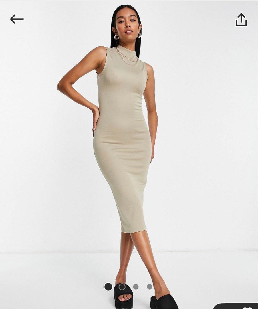 French Connection FCUK bodycon Manhattan Jersey midi Dress, Women's  Fashion, Dresses & Sets, Dresses on Carousell