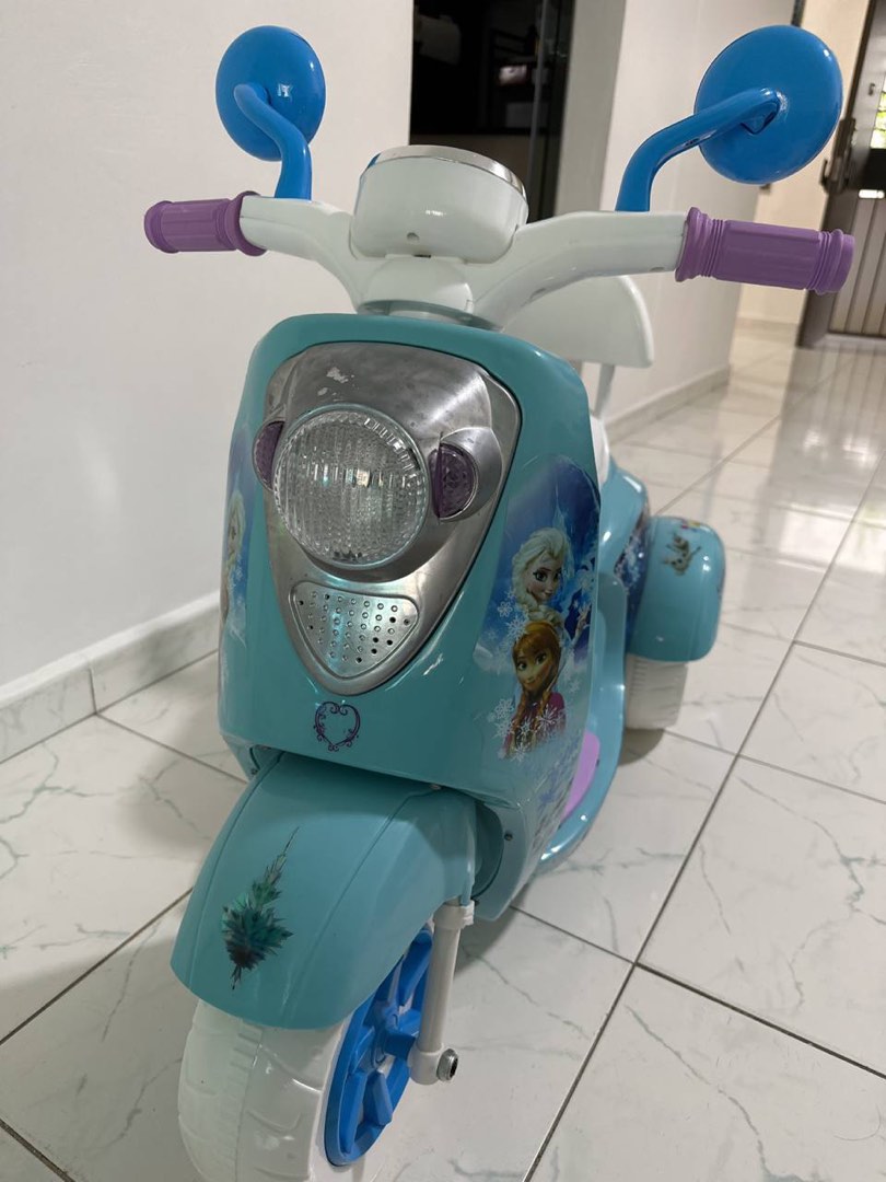 Frozen Electric Scooter Babies Kids Infant Playtime on Carousell