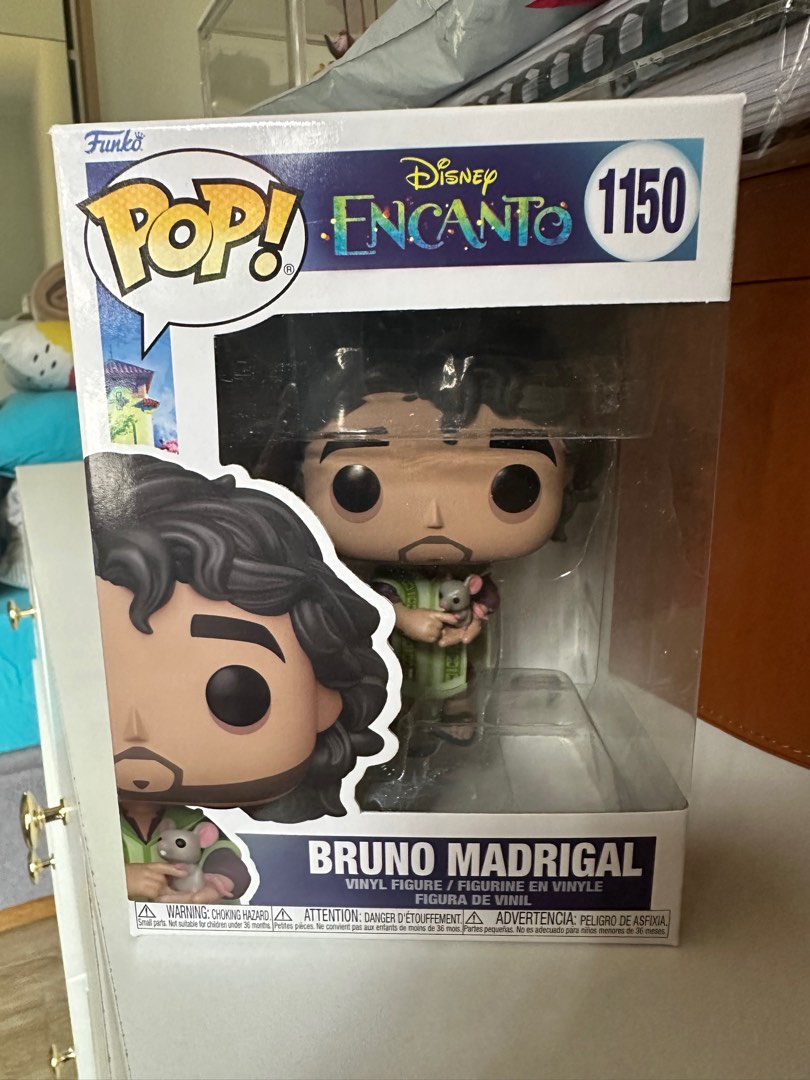 Funko Pop! Disney Encanto Bruno Madrigal 2023 Holiday Exclusive  Glow-in-the-Dark Viny Figure - BoxLunch Exclusive