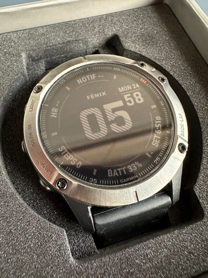 Garmin Fenix 6 Sapphire DLC Mobile Phones Gadgets