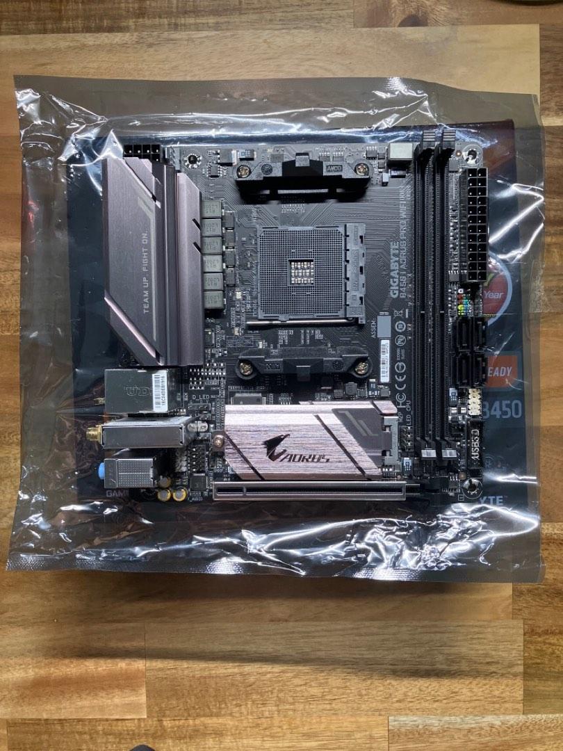 Gigabyte B450i PRO WiFi AM4 Chipset Computers Tech Parts