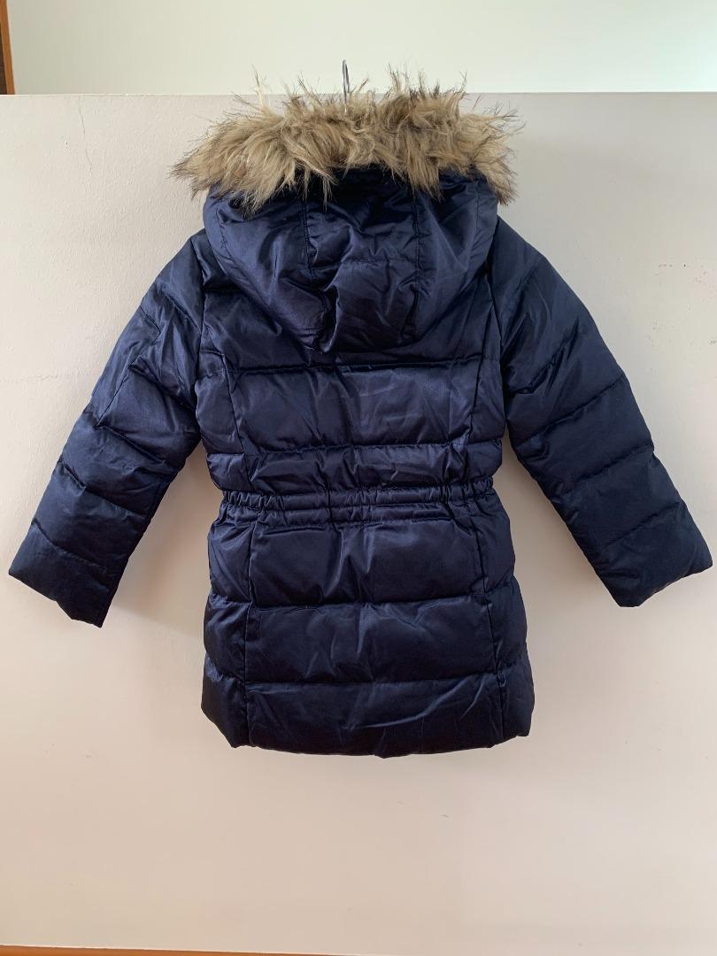 Girls Winter Down Jacket Size S P 120 130cm Babies Kids