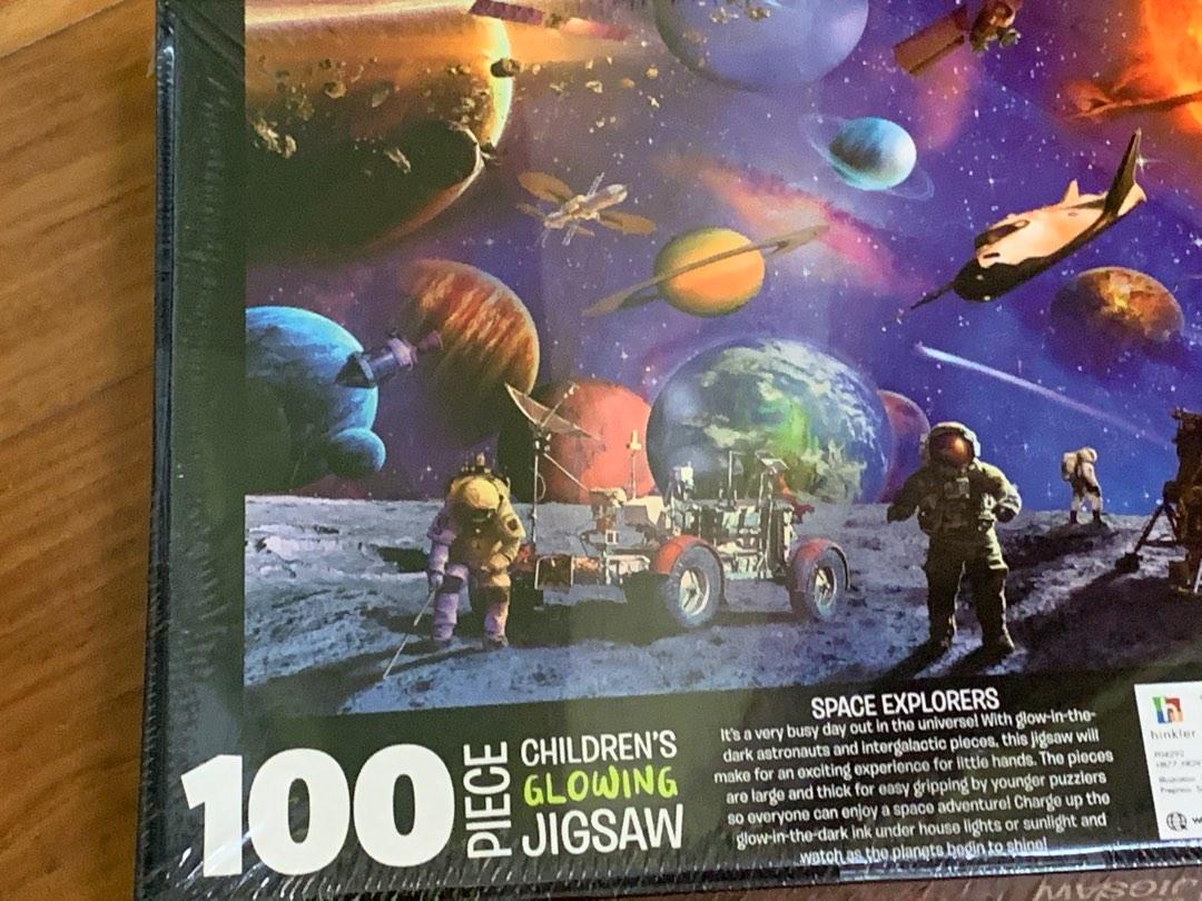 Glow in the dark jigsaw puzzle, Hobbies & Toys, Toys & Games on Carousell