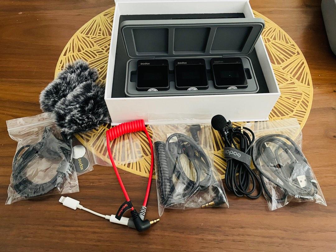 Godox microphone full set, Audio, Microphones on Carousell