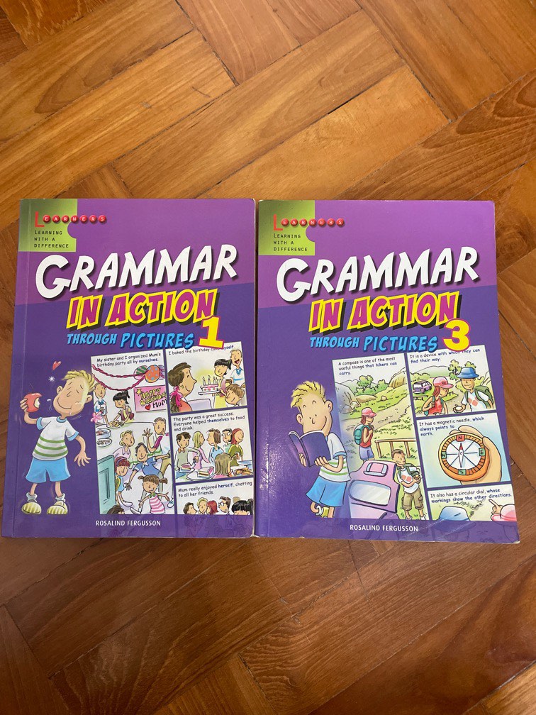 Grammar in action 1 & 2, Hobbies & Toys, Books & Magazines, Fiction ...
