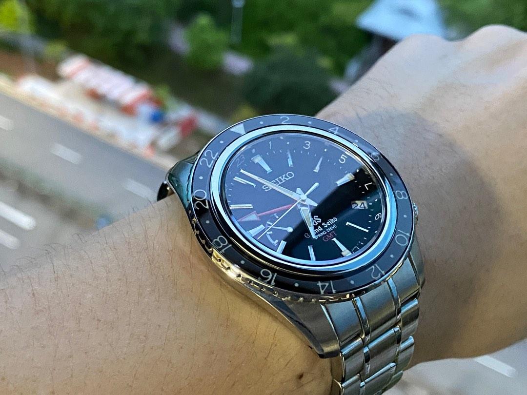 Grand Seiko GMT SBGE001, Luxury, Watches on Carousell