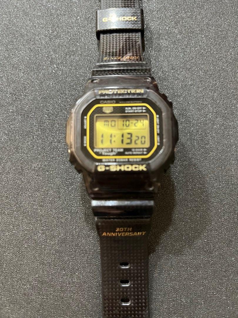 G Shock DW 5030D 30th Anniversary Carbon Fiber Insert Band G Shock DW 5030 Gset 30