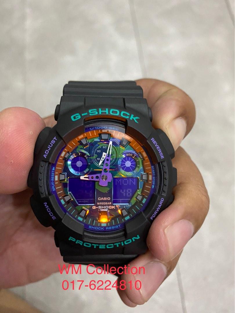 G Shock GA 100BL 1ADR ga100bl ga100 joker Men s Fashion