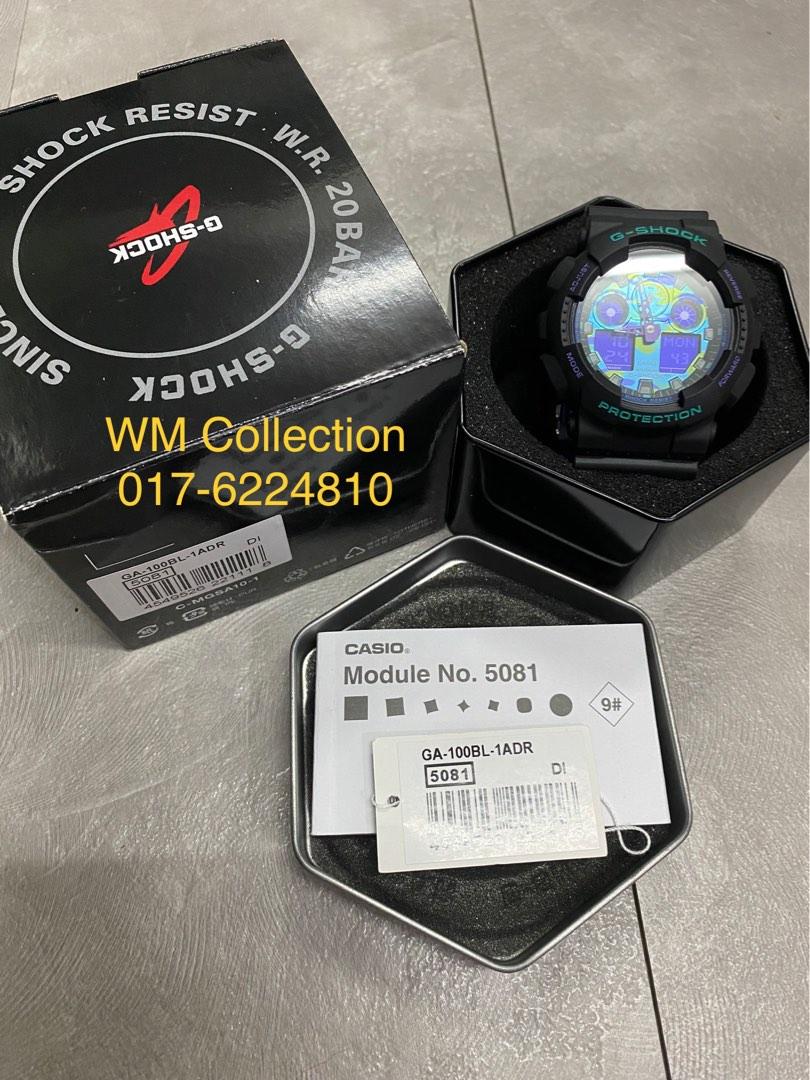 G Shock GA 100BL 1ADR ga100bl ga100 joker Men s Fashion