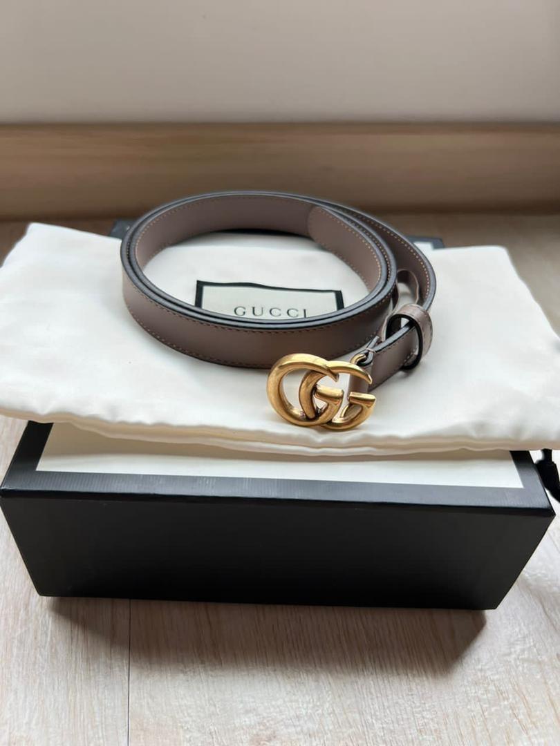 Gucci marmont belt silver best sale