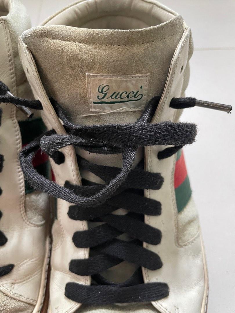 Gucci Vans SK8 High Top Vintage Sneaker Men s Fashion Footwear