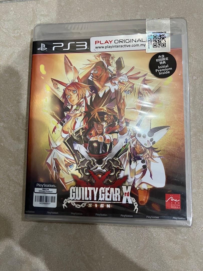 Guilty Gear Xrd Sign PS3 R3 Asia Video Gaming Video Games