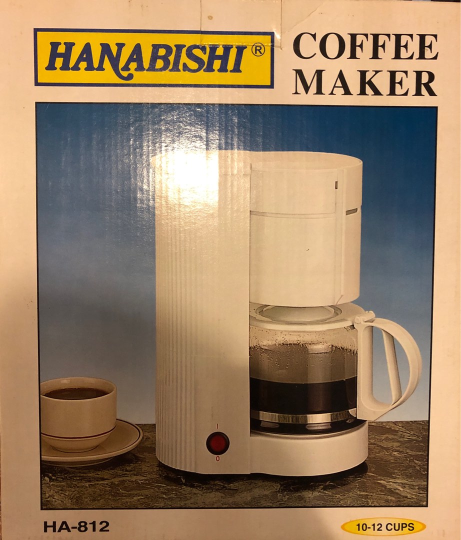 Hanabishi Coffee Maker HA812, TV & Home Appliances, Kitchen Appliances