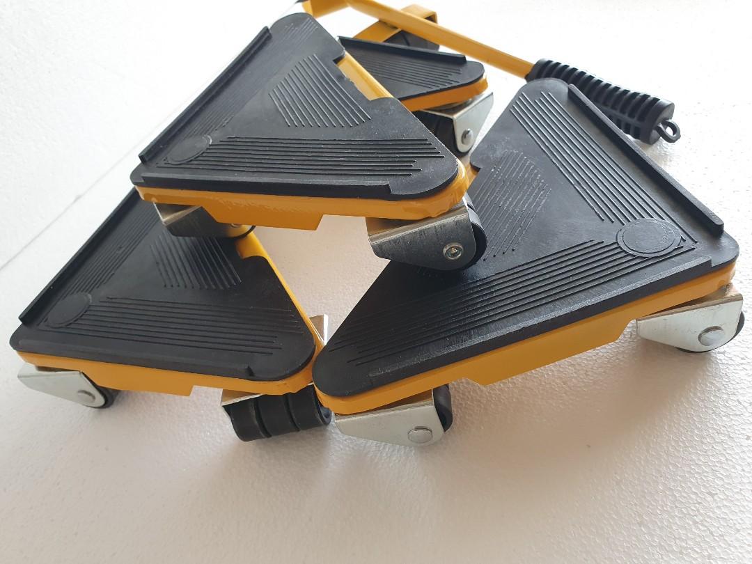 Heavy Duty Furniture Lifter Transport Tool Mover Set 4 Roller Lift