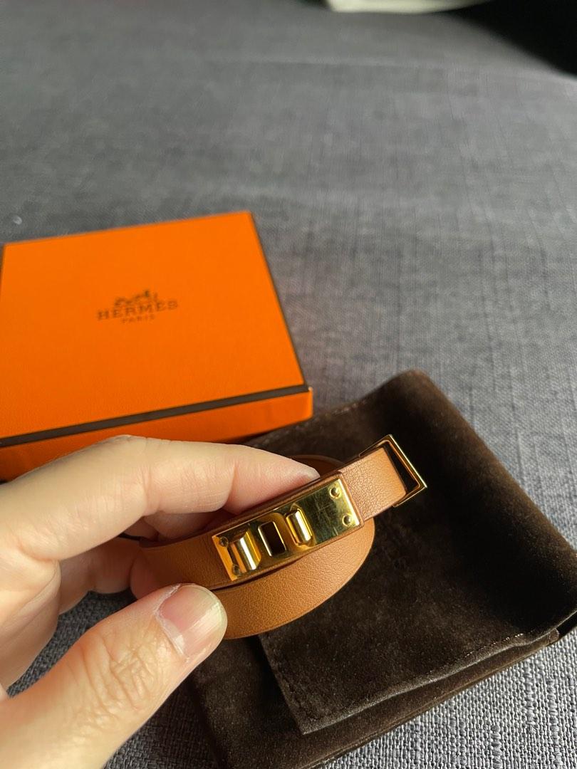Hermes Mini Dog Double Tour Bracelet Luxury Accessories on Carousell