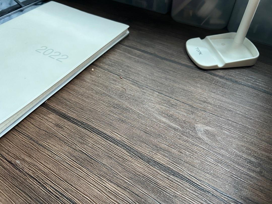 Home Office Work Study Table Desk (Category: Office Furniture & Fixtures) located in Mandaluyong City. Submitted by addminroom (Listing ID 1192443991, Image 2). Description: Large study/work/computer desk Very good condition Bought at 12k in Wilcon. Save 5k and get a lot of freebies! - Has compartments for easy organizing of your small office/home supplies like stationeries - has two wire holes at the back - no major visible tear or scratches FRE