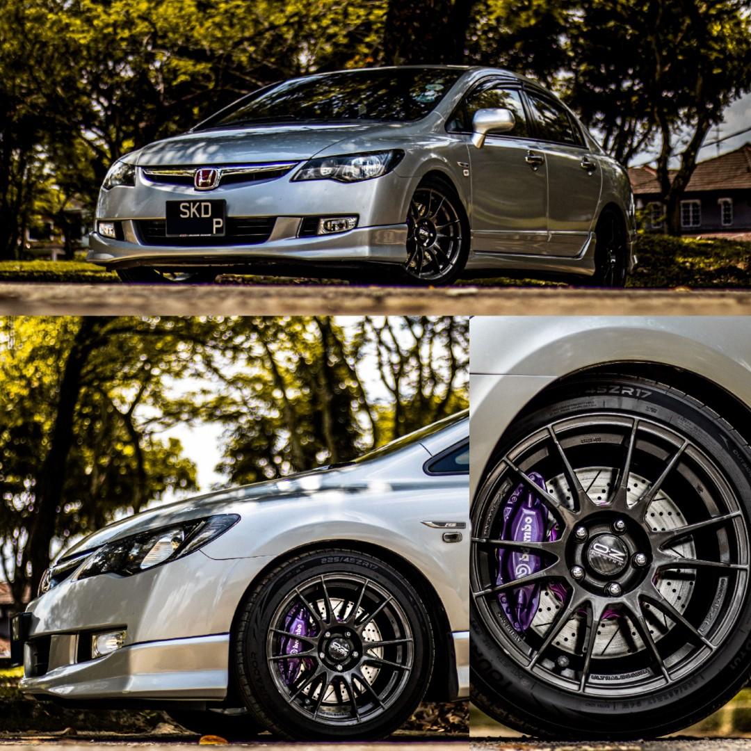 Honda BREMBO Big Brake Kits Civic / Stream / Odyssey / Vezel / Jade RS