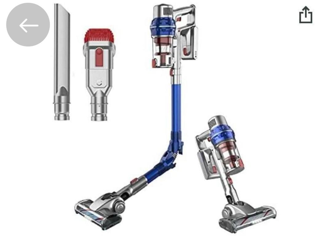Honiture H9 Cordless Vacuum Cleaner, Honiture Stick Vacuum with 380W
