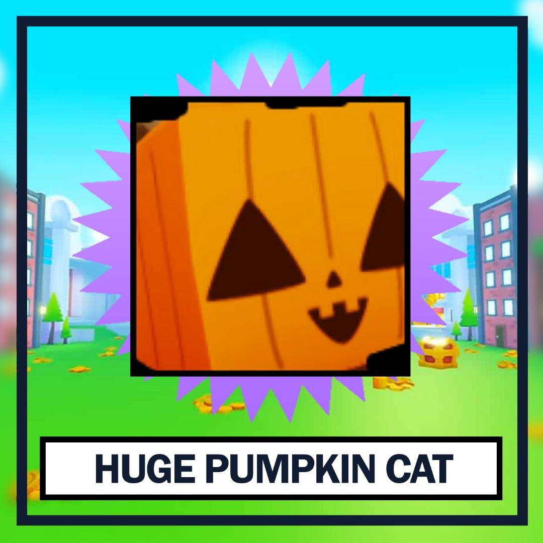 Huge Pumpkin Cat Petsimx Petsimulator X Halloween Update, Video Gaming