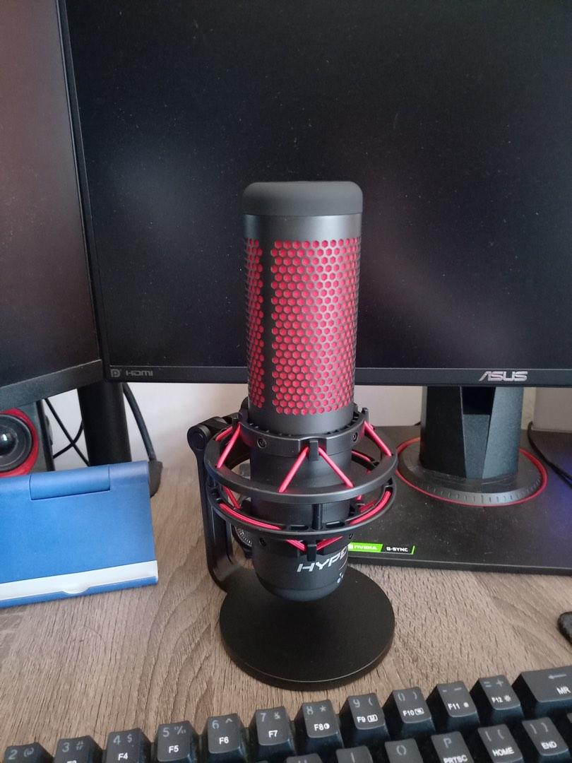 HyperX Quadcast (Used) (Inwarranty), Audio, Microphones on Carousell