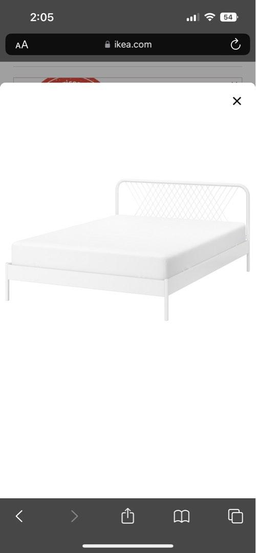 Ikea Bed Frame plus mattress, Furniture & Home Living, Furniture, Bed Frames & Mattresses on