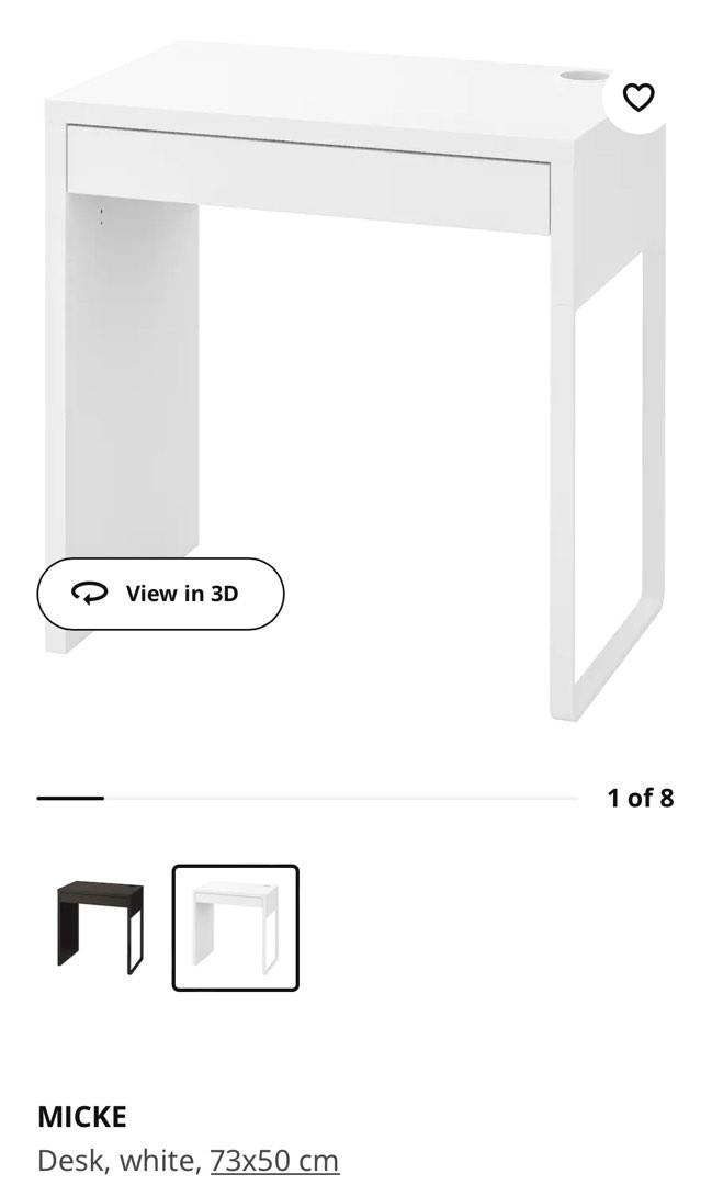 IKEA Micke Study Table, Furniture & Home Living, Furniture, Tables