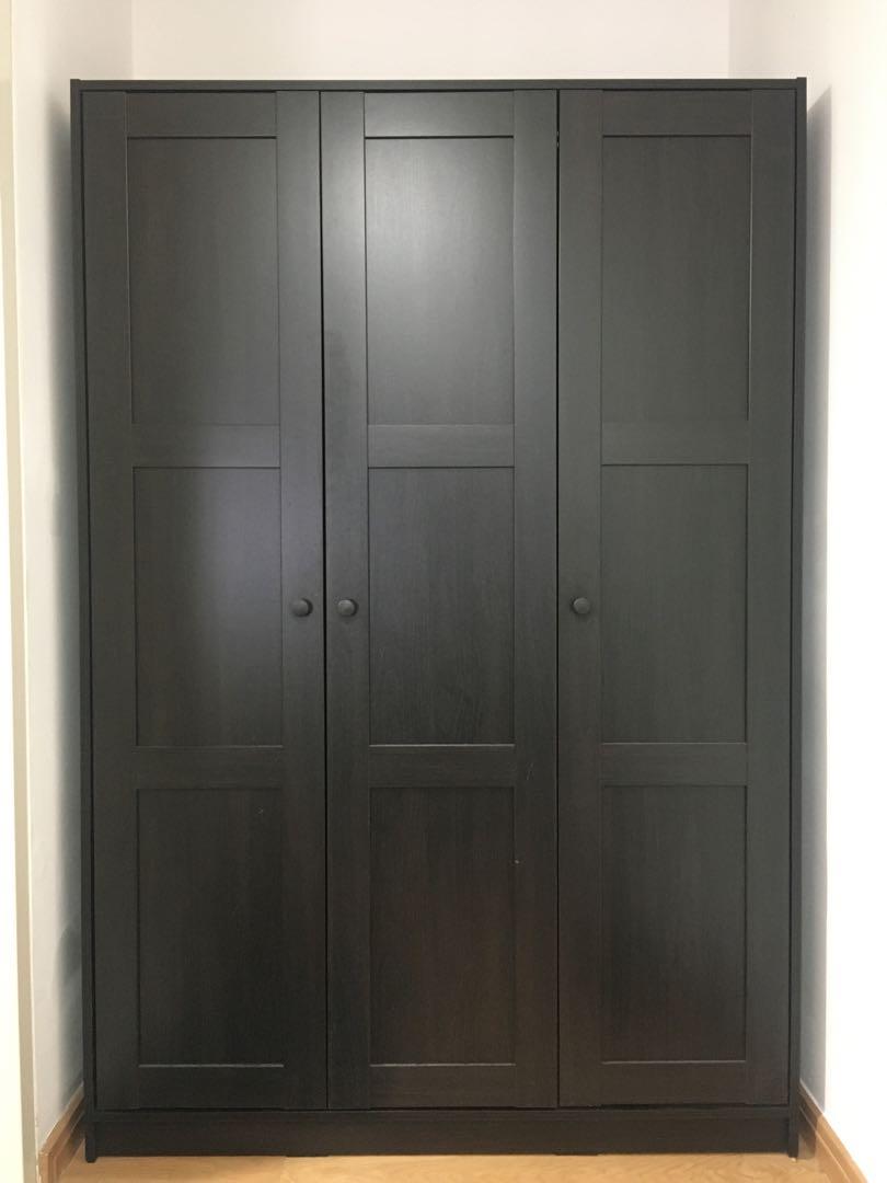 IKEA Rakkestad 3 Doors Wardrobe , Furniture & Home Living, Furniture