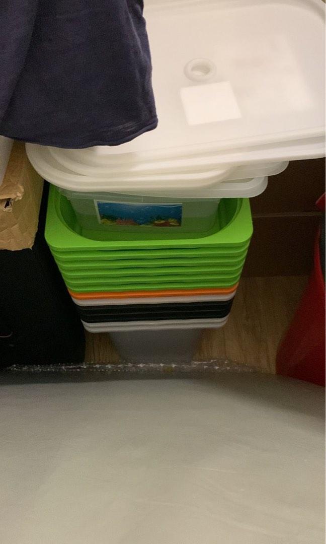 Ikea tubs, Furniture & Home Living, Home Improvement & Organisation, Storage Boxes & Baskets on