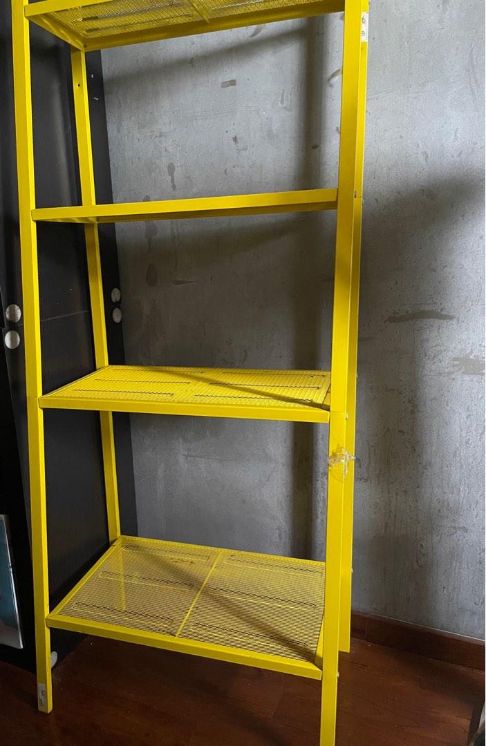 IKEA YELLOW SHELF, Furniture & Home Living, Furniture, Shelves