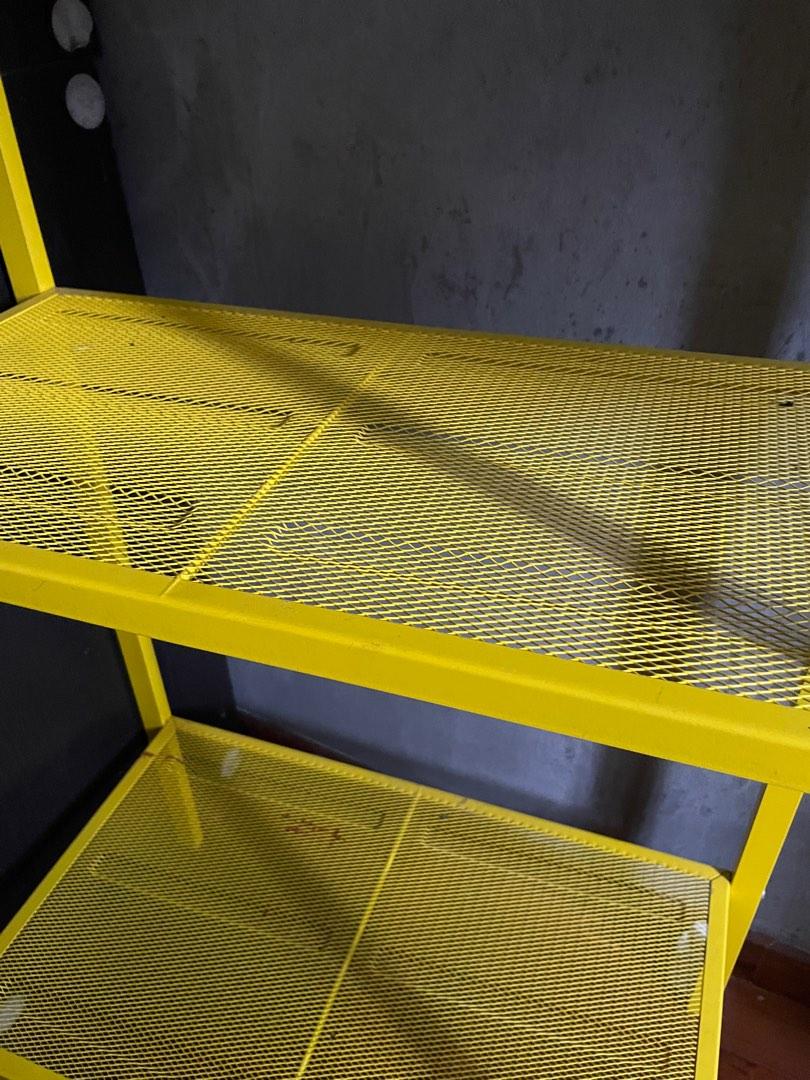 IKEA YELLOW SHELF, Furniture & Home Living, Furniture, Shelves