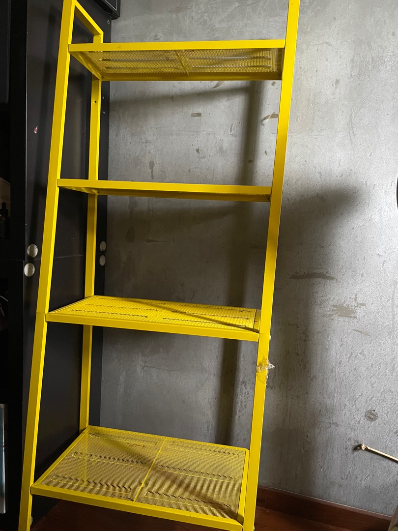 IKEA YELLOW SHELF, Furniture & Home Living, Furniture, Shelves