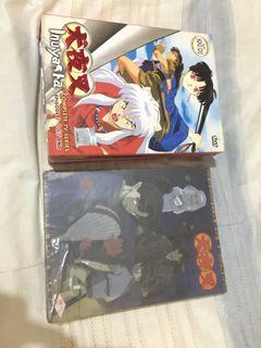 Inuyasha DVD sets with complete tv series