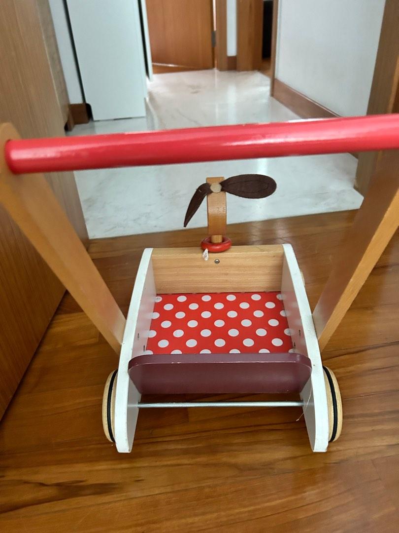 JANOD WOODEN Walker / push along, Babies & Kids, Infant Playtime on