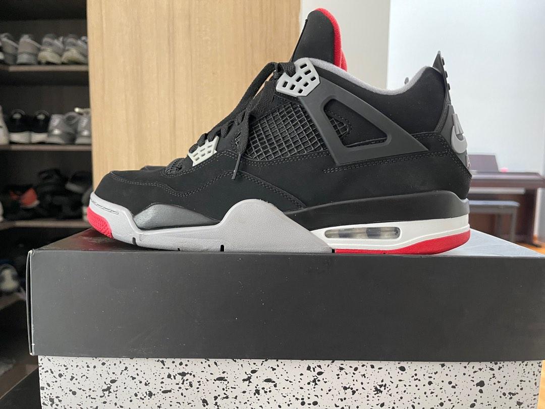 Jordan 4 bred clearance 2019 on feet