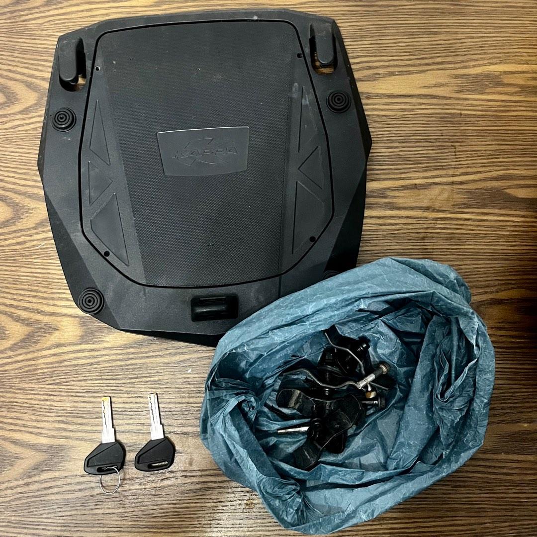 Kappa KForce 42 Litre Top Box & Base Plate, Motorcycles, Motorcycle