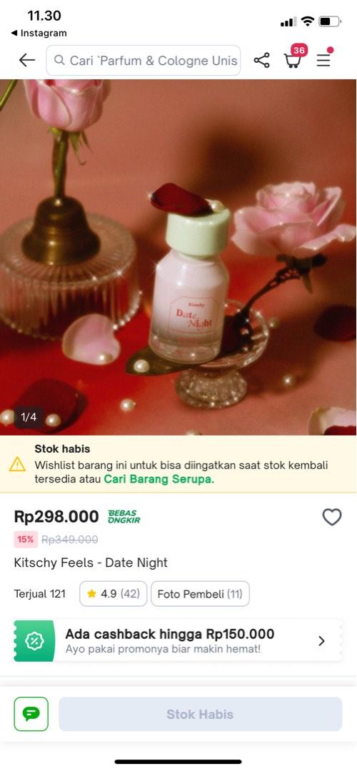 Kitschy beauty perfume Date Night, Kesehatan & Kecantikan, Kulit, Sabun