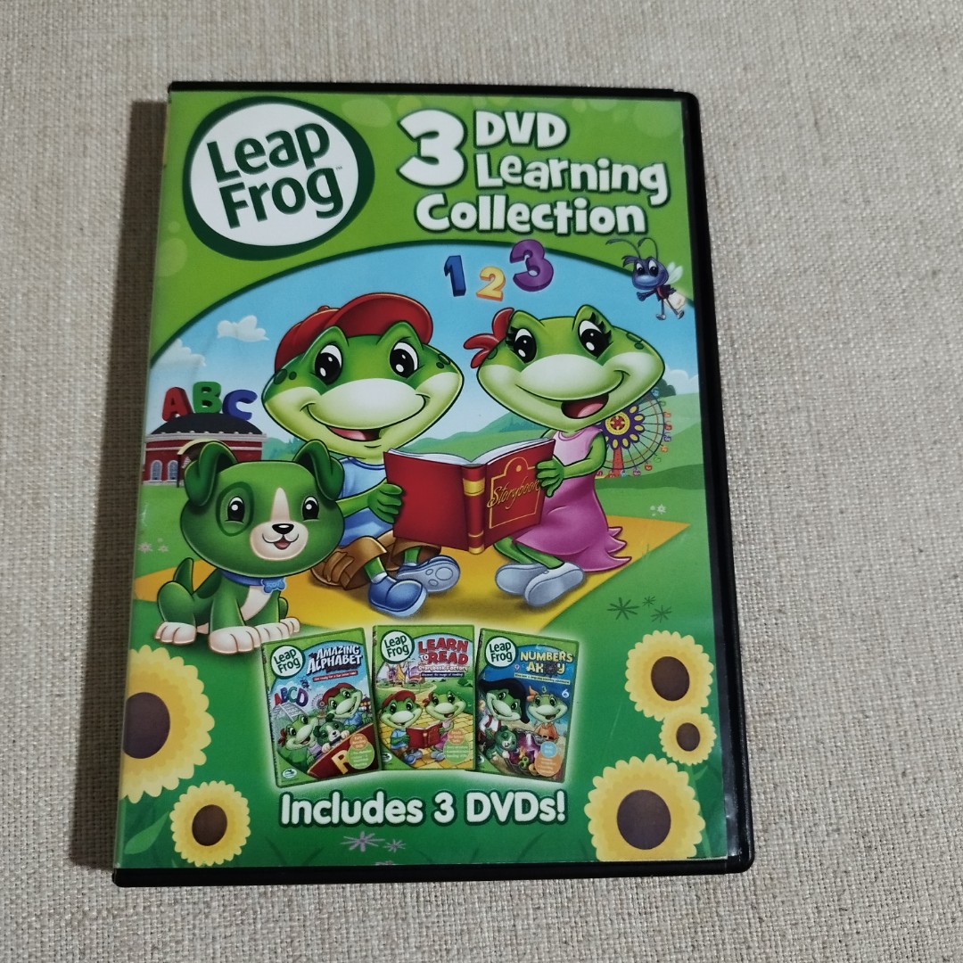 Leapfrog 3 Dvd Learning Collection, Babies & Kids, Infant Playtime On 