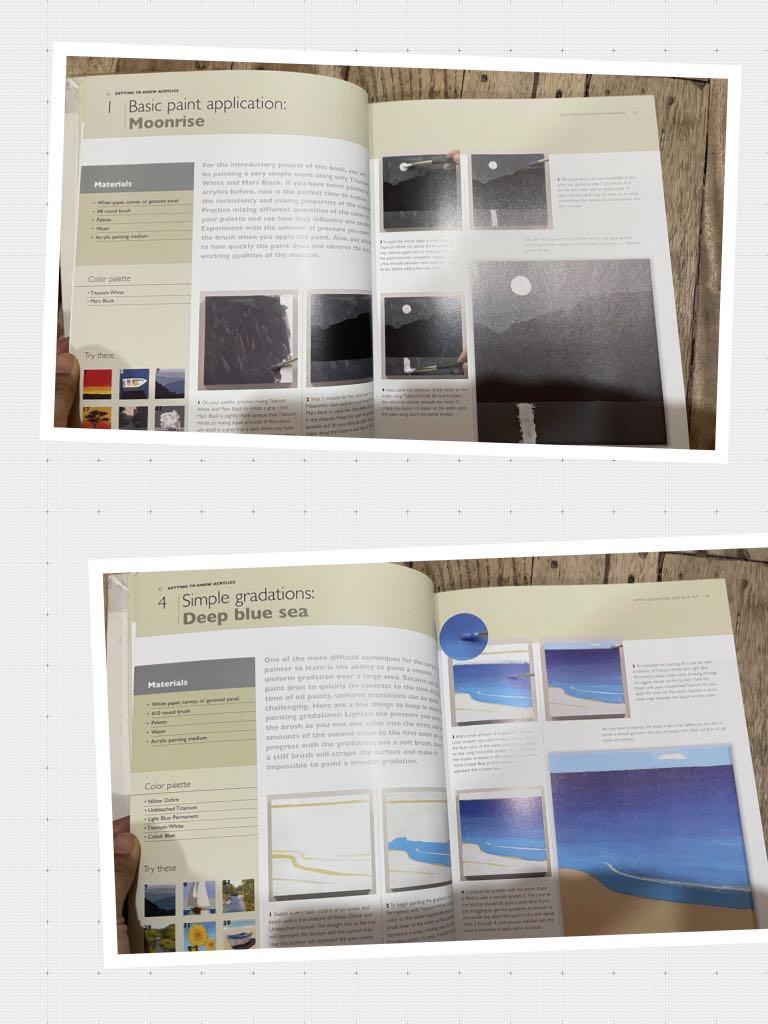 Learn to Paint in Acrylics with 50 Small Paintings Pick up the skills * Put on the paint *Hang