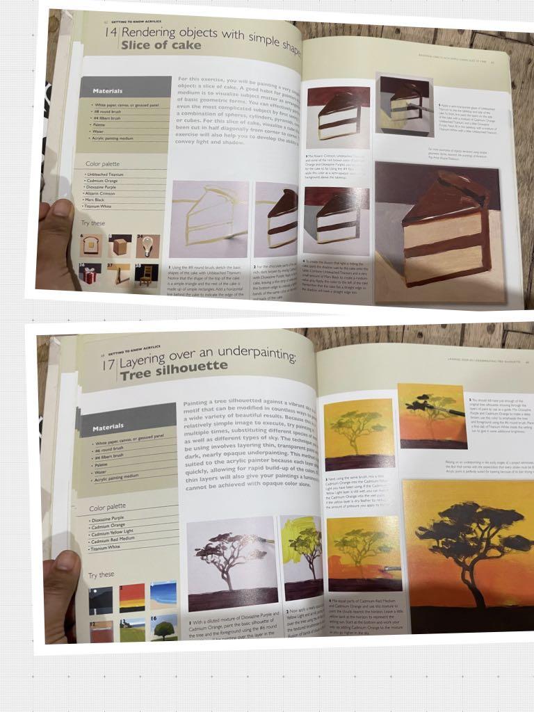 Learn to Paint in Acrylics with 50 Small Paintings Pick up the skills * Put on the paint *Hang