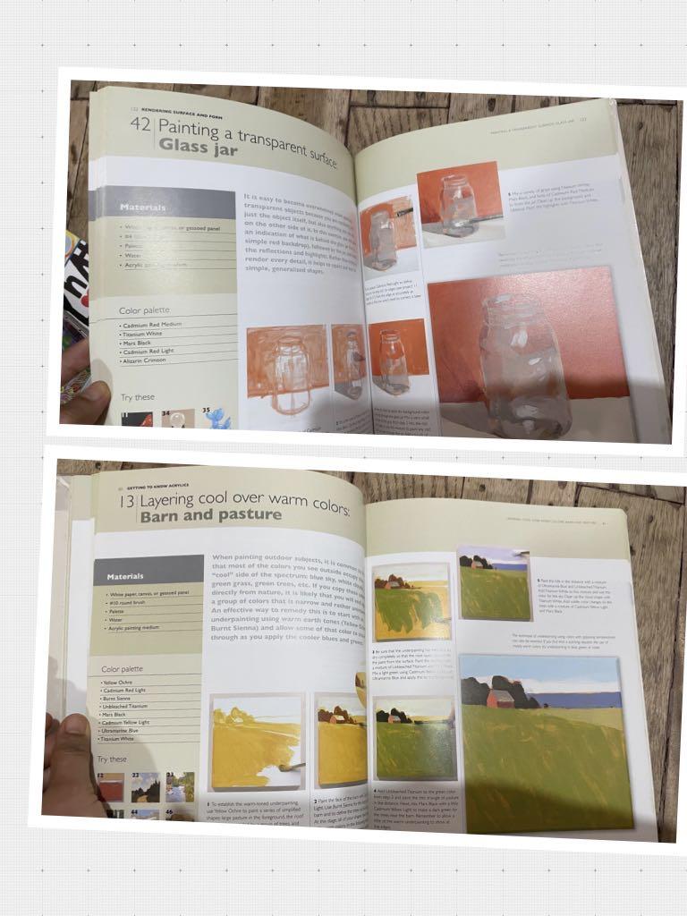 Learn to Paint in Acrylics with 50 Small Paintings Pick up the skills * Put on the paint *Hang